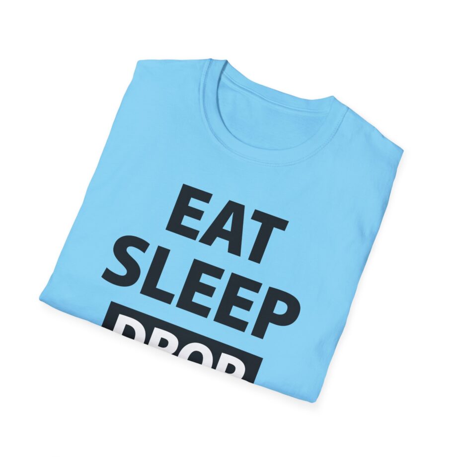 Morgz Eat Sleep Drop Repeat Unisex Softstyle T-Shirt