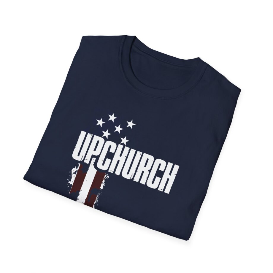 Upchurch Family American Flag Graphic Unisex Softstyle T-Shirt