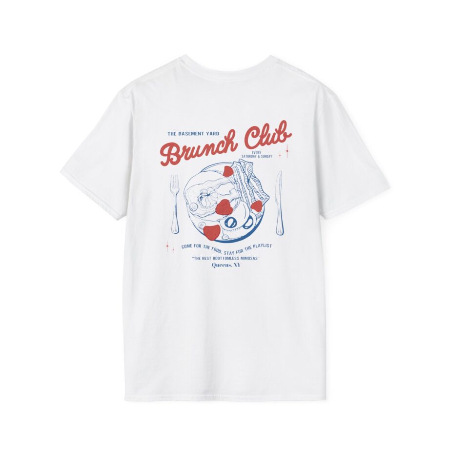 Basement Yard Brunch Club Diner Unisex Softstyle T-shirt