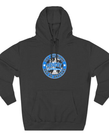 Say His Name Joe Hendry Three-Panel Fleece Hoodie