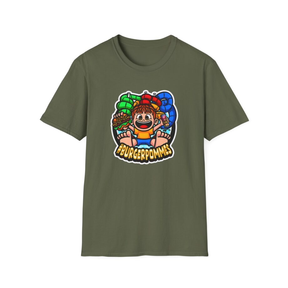 Burger Pommes  Unisex Softstyle T-Shirt