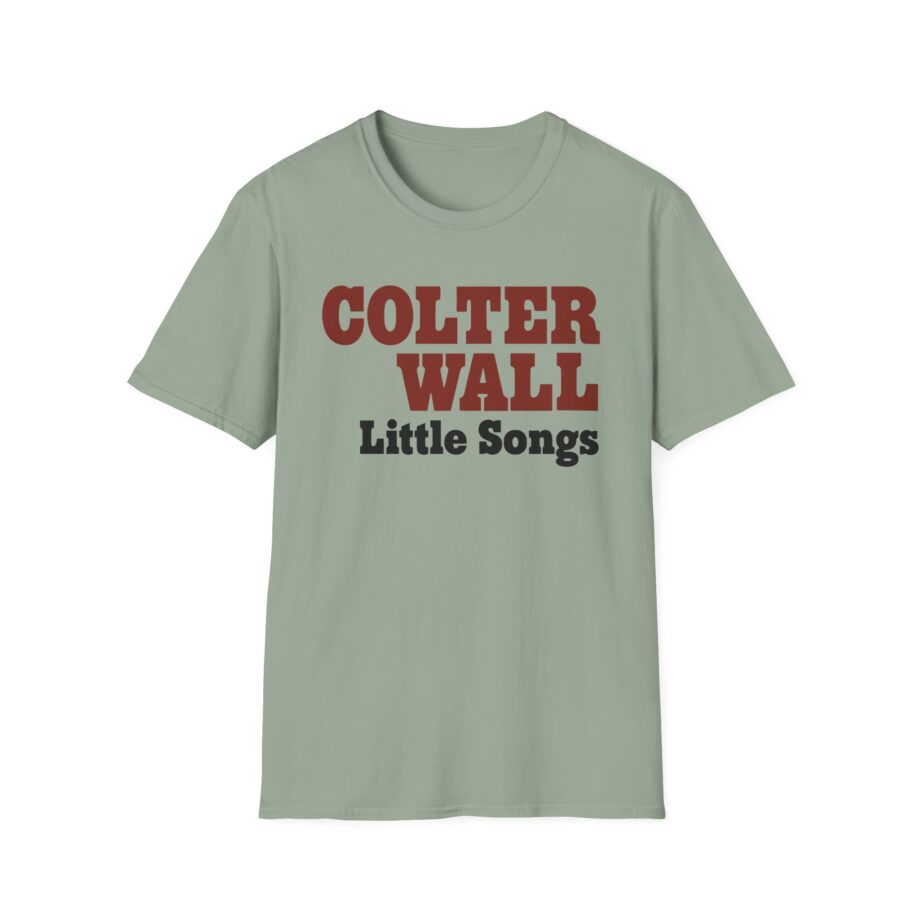 Colter Wall Little Songs Unisex Softstyle T-shirt