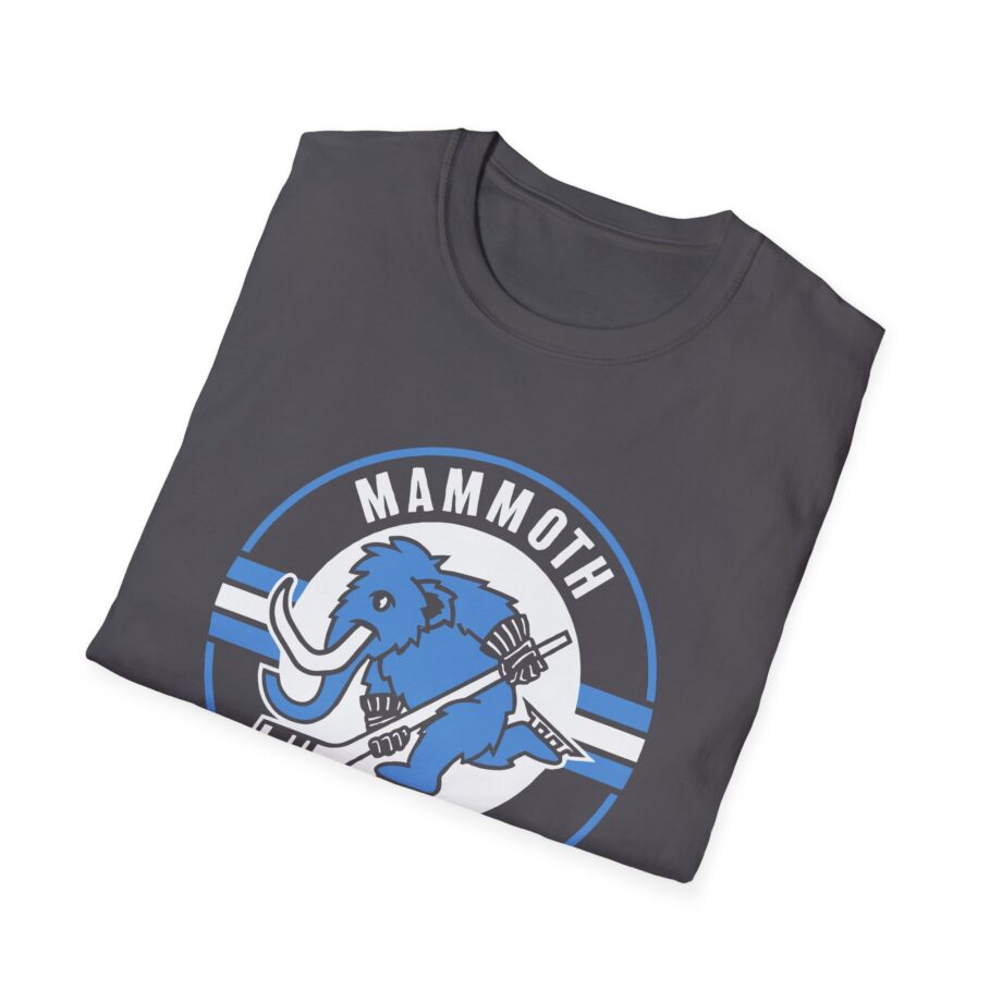 The Mammoth Club Hockey Logo Unisex Softstyle T-Shirt