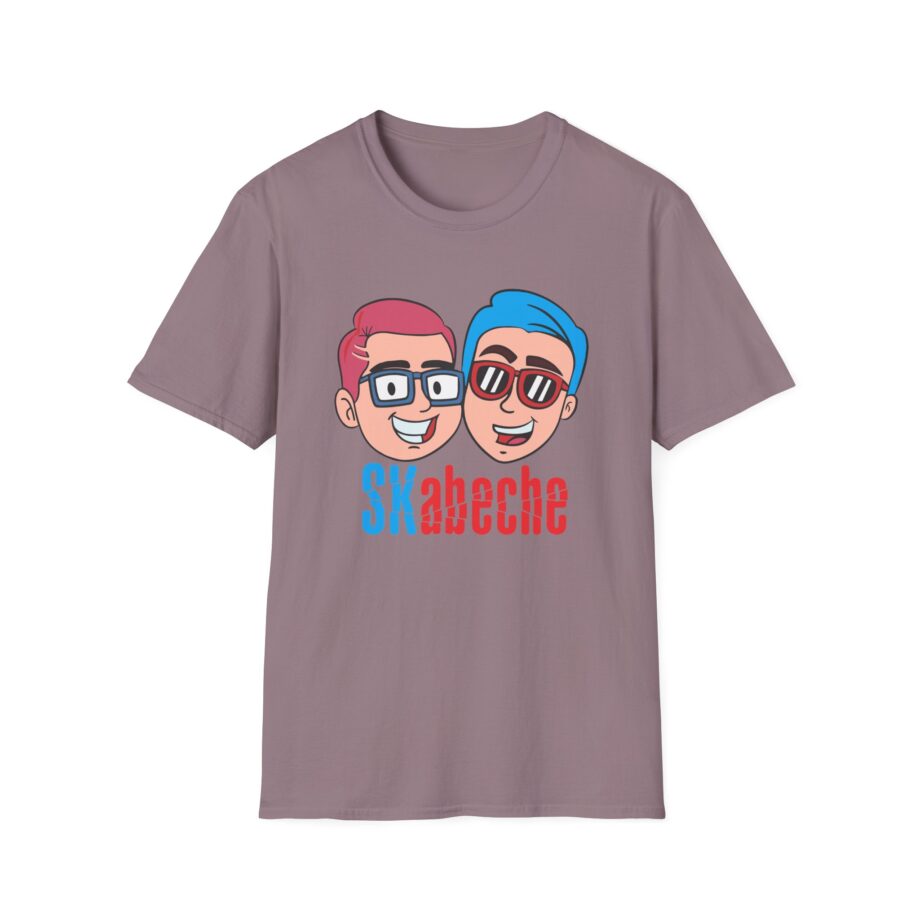 Playera Skabeche Sk Youtubers Unisex Softstyle T-Shirt