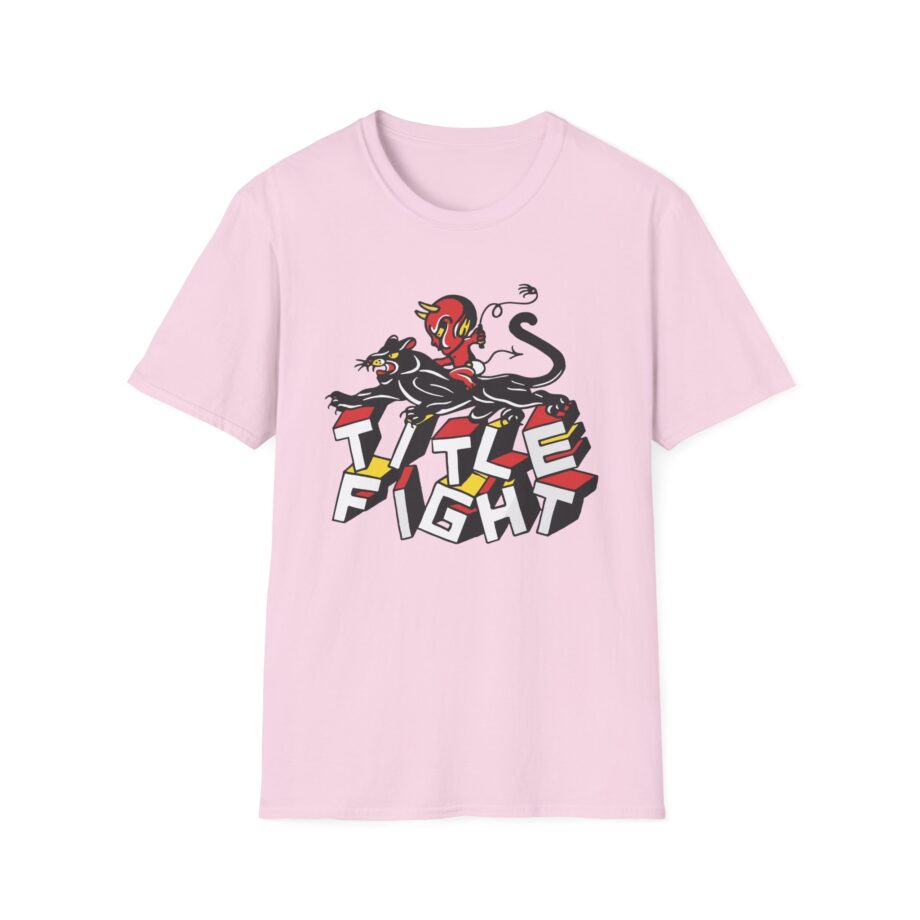 Title Fight Devilt Unisex Softstyle T-Shirt