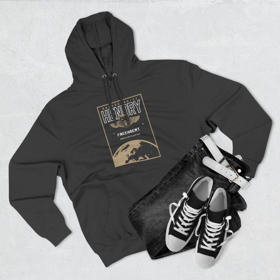 Joe Hendry Three-Panel Fleece Hoodie