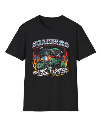 Saint Jhn Stadiums With London on Da Track Unisex Softstyle T-Shirt