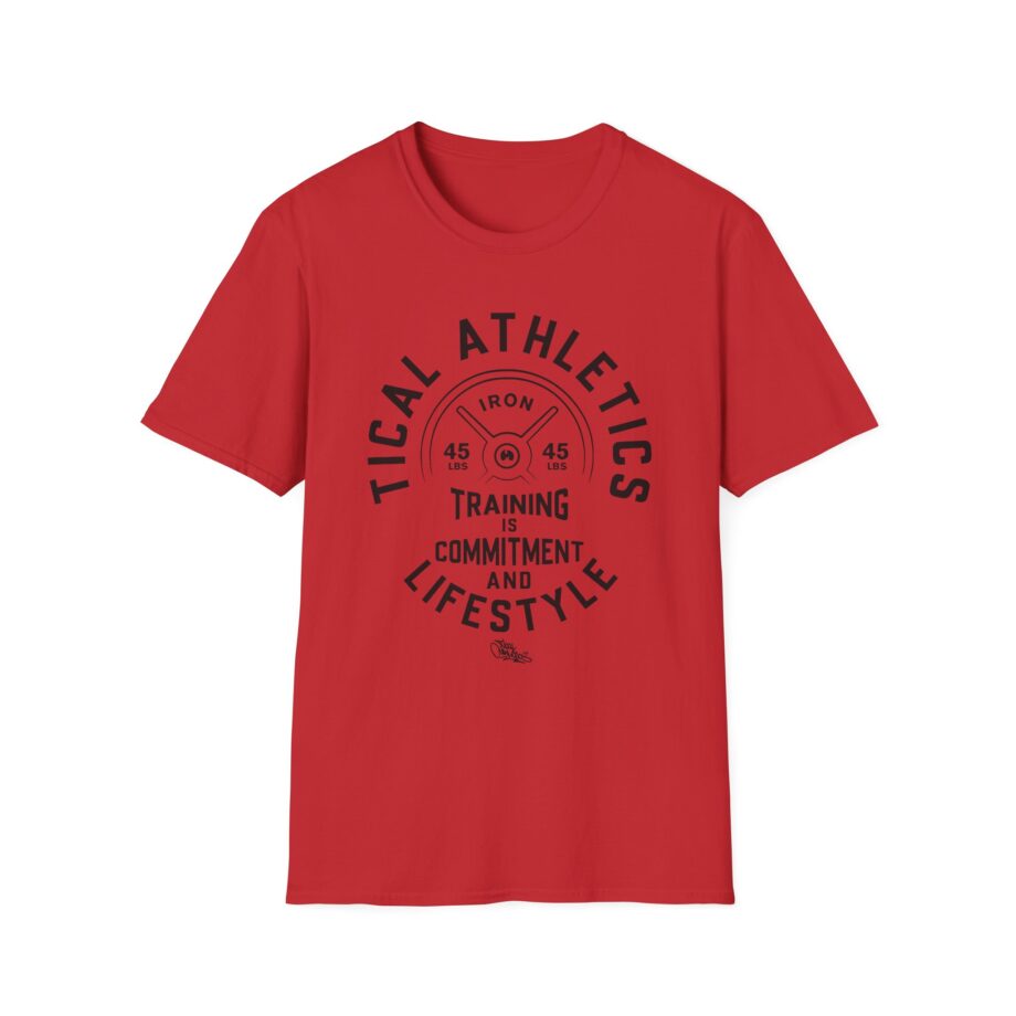 Method Man Training is Commitment and Lifestyle Tical Athletic Unisex Softstyle T-shirt
