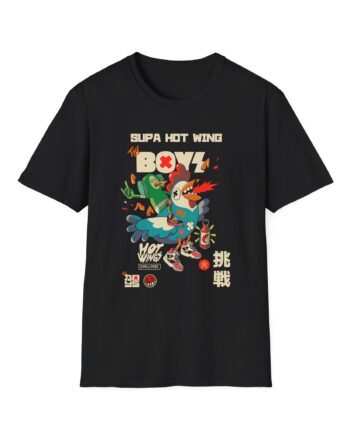 Joshdub the Boys Hot Wings Challenge Unisex Softstyle T-shirt