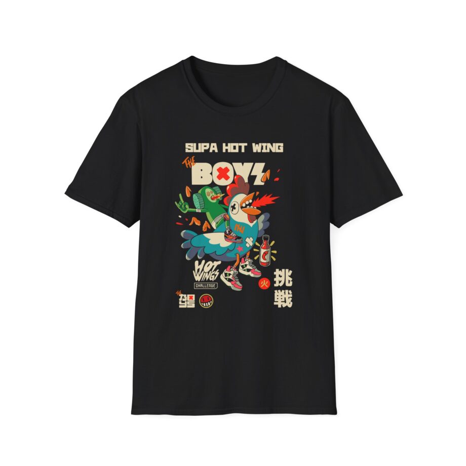 Joshdub the Boys Hot Wings Challenge Unisex Softstyle T-shirt