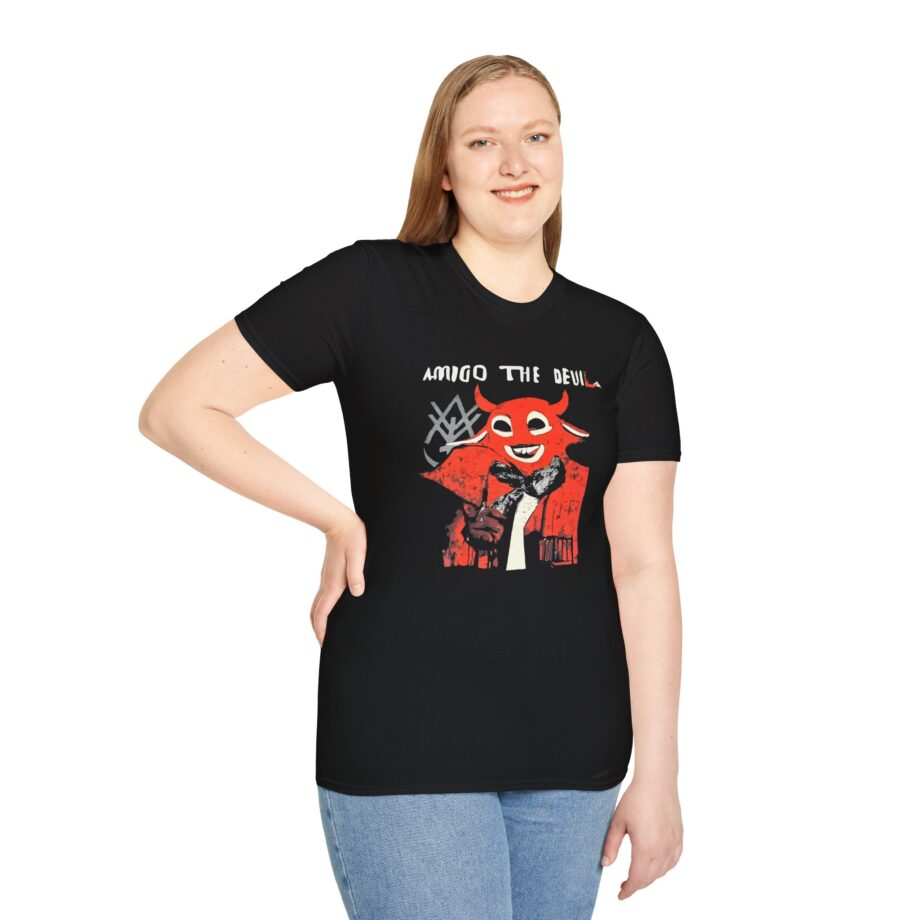 Amigo the Devil Seal the Deal Unisex Softstyle T-shirt
