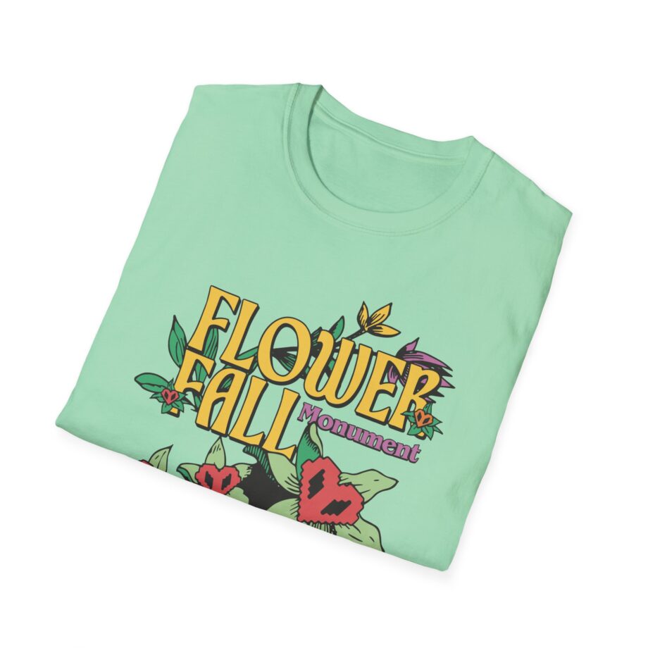 Philza Flower Fall Monument Unisex Softstyle T-shirt