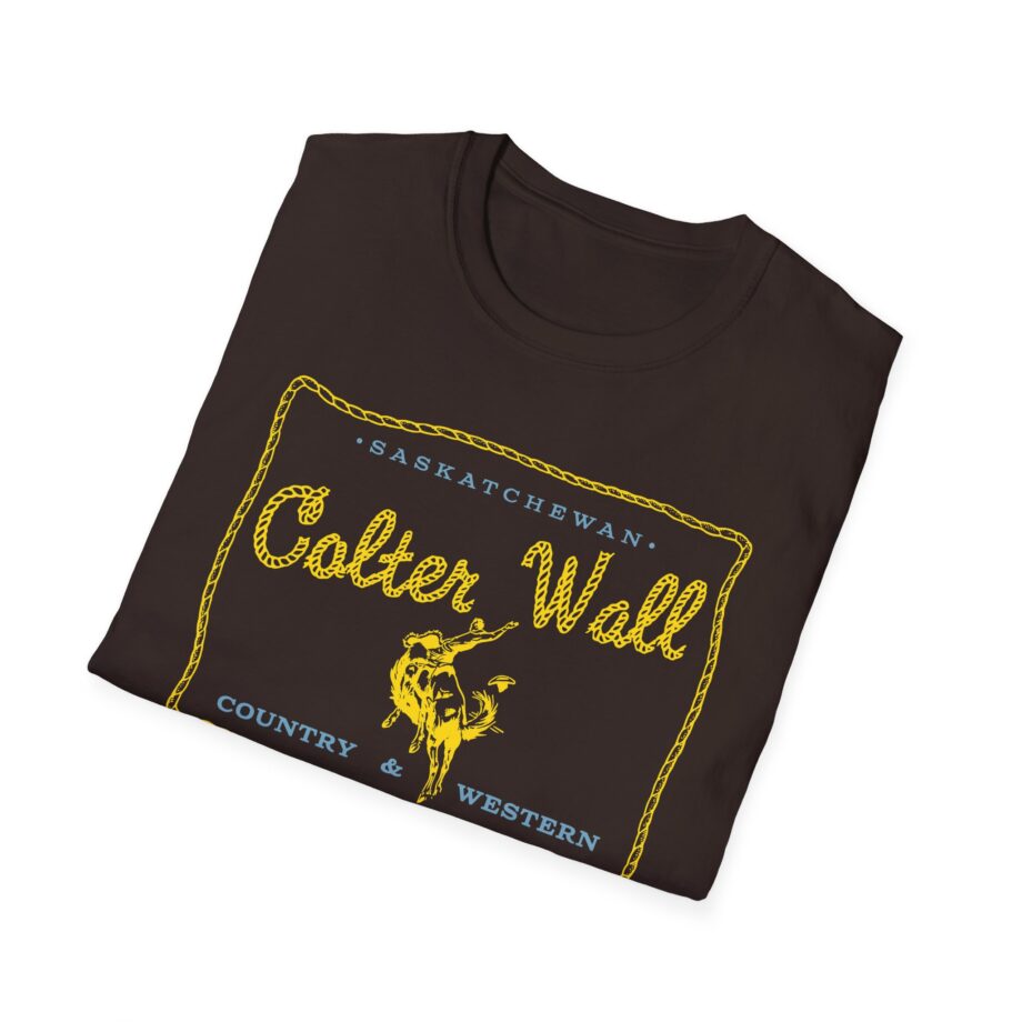 Colter Wall Saskatchewan Unisex Softstyle T-shirt