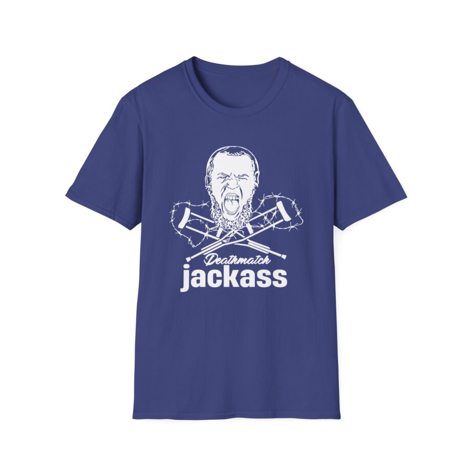 Jackass Dale Patricks-deathmatch  Unisex Softstyle T-Shirt