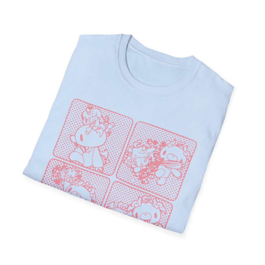 Vshojo Ironmouse X Gloomy Bear Unisex Softstyle T-Shirt