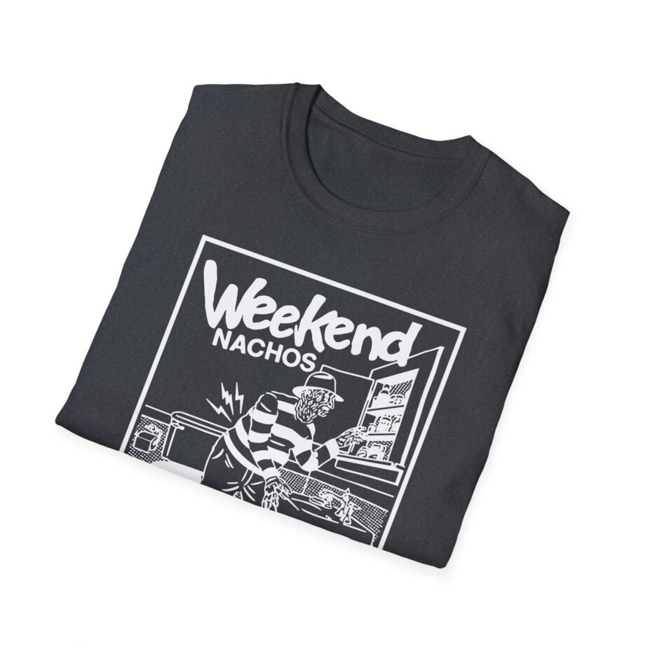 Weekend Nachos I Writhe in Pain Unisex Softstyle Tee