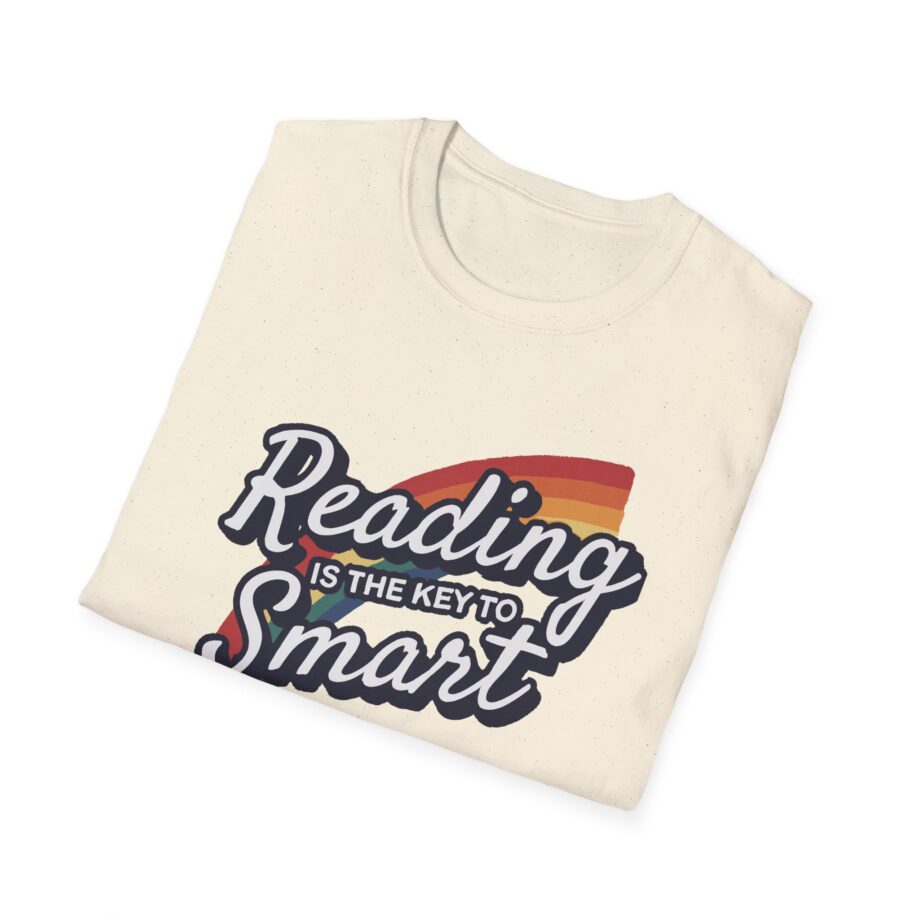 Nate Bargatze Reading is the Key to Smart Unisex Softstyle T-Shirt