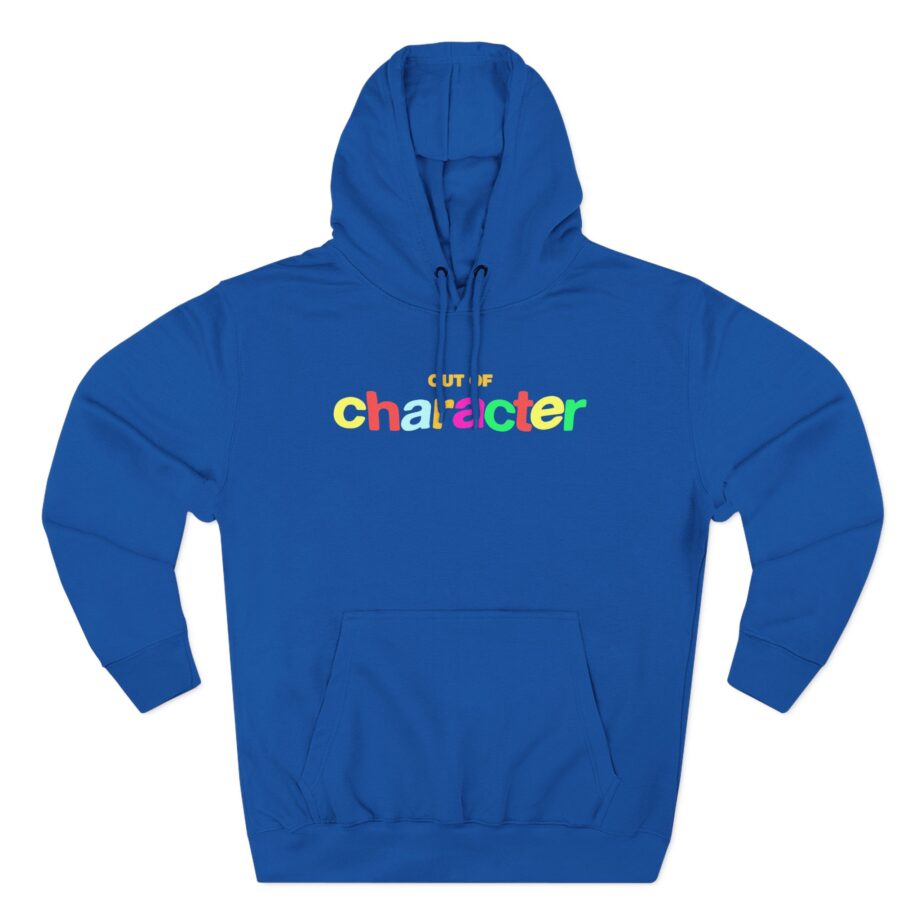 Slushy Noobz  Out Of Character Three-panel Fleece Hoodie