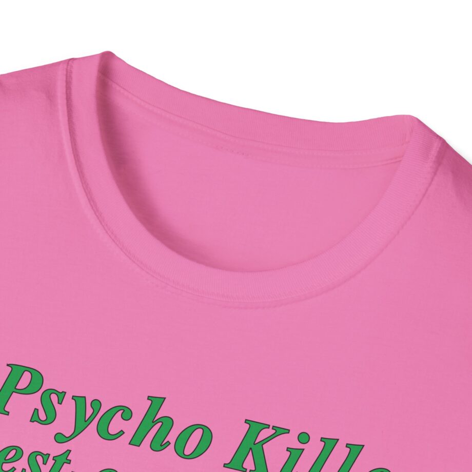 Miley Cyrus Talking Heads X Miley Psycho Killer Unisex Softstyle T-Shirt