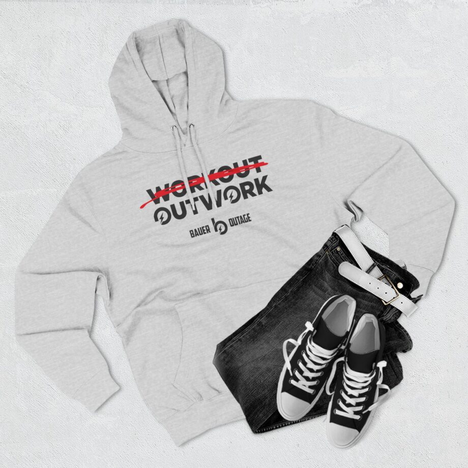 Trevor Bauer Outwork Workout Three-panel Fleece Hoodie