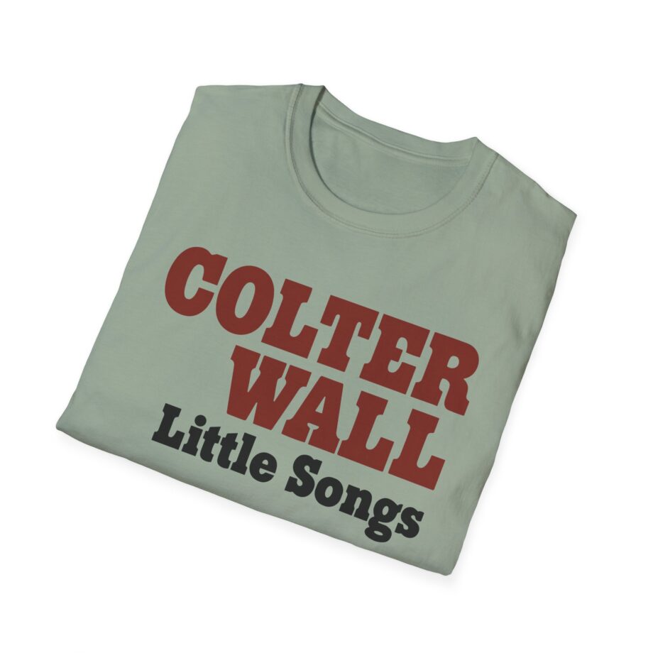 Colter Wall Little Songs Unisex Softstyle T-shirt