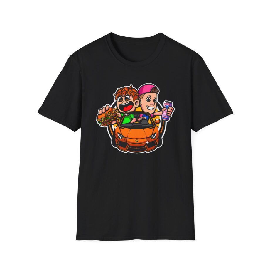 Burger Pommes  Unisex Softstyle T-Shirt