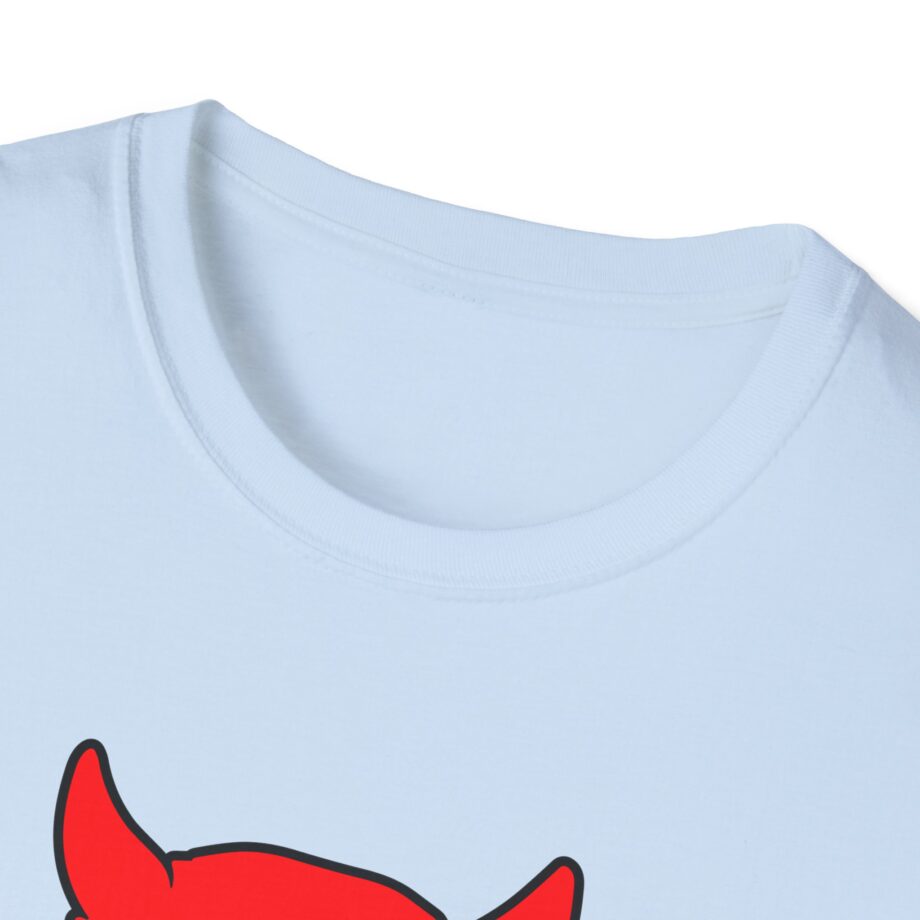 Jackass Devil Horns Skull & Crossbones Unisex Softstyle T-Shirt