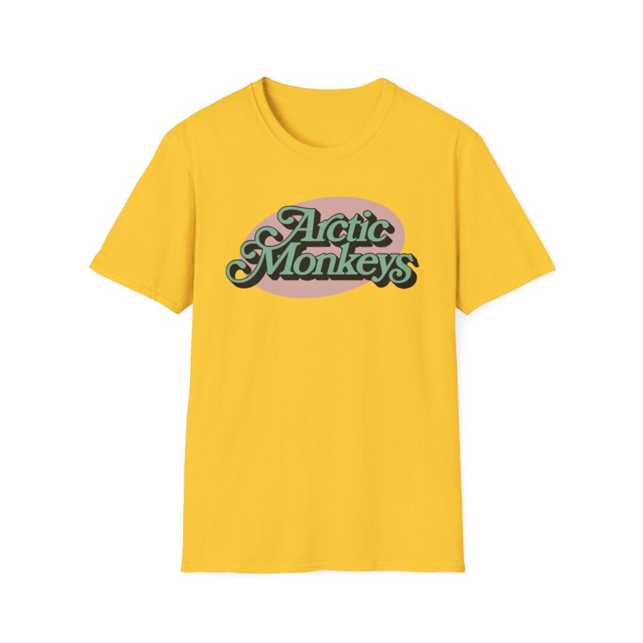 Arctic Monkeys Ornate Logo Unisex Softstyle T-shirt