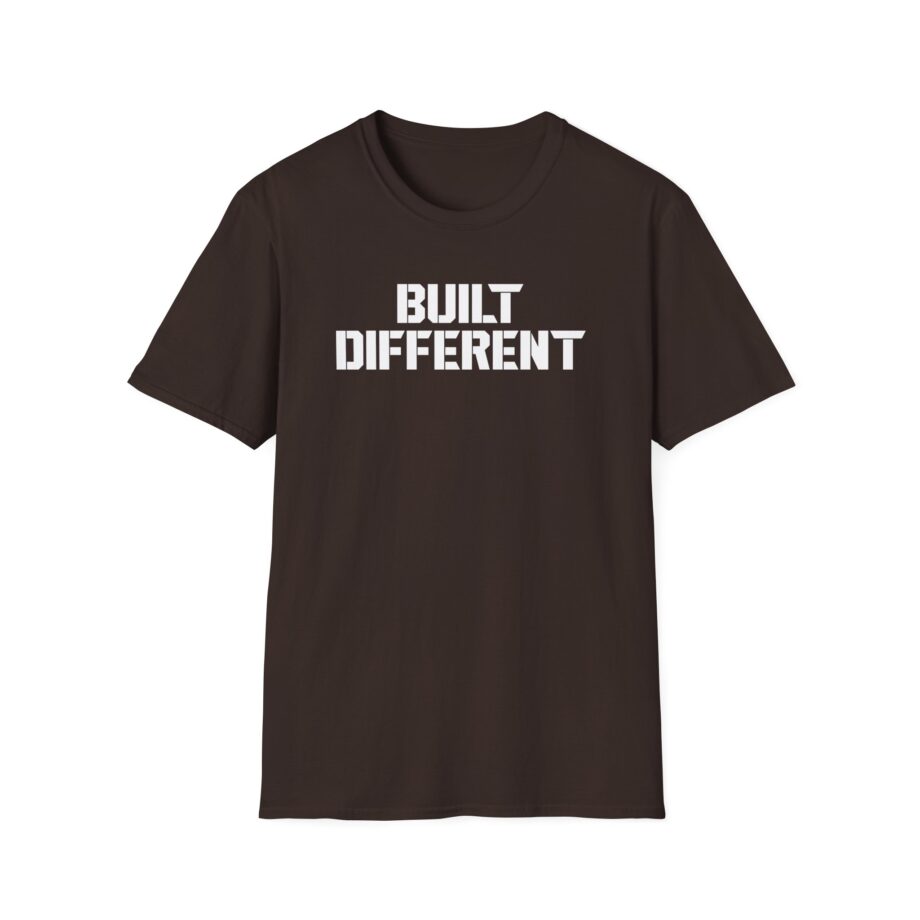 Built Different Andrew Tate Unisex Softstyle T-Shirt