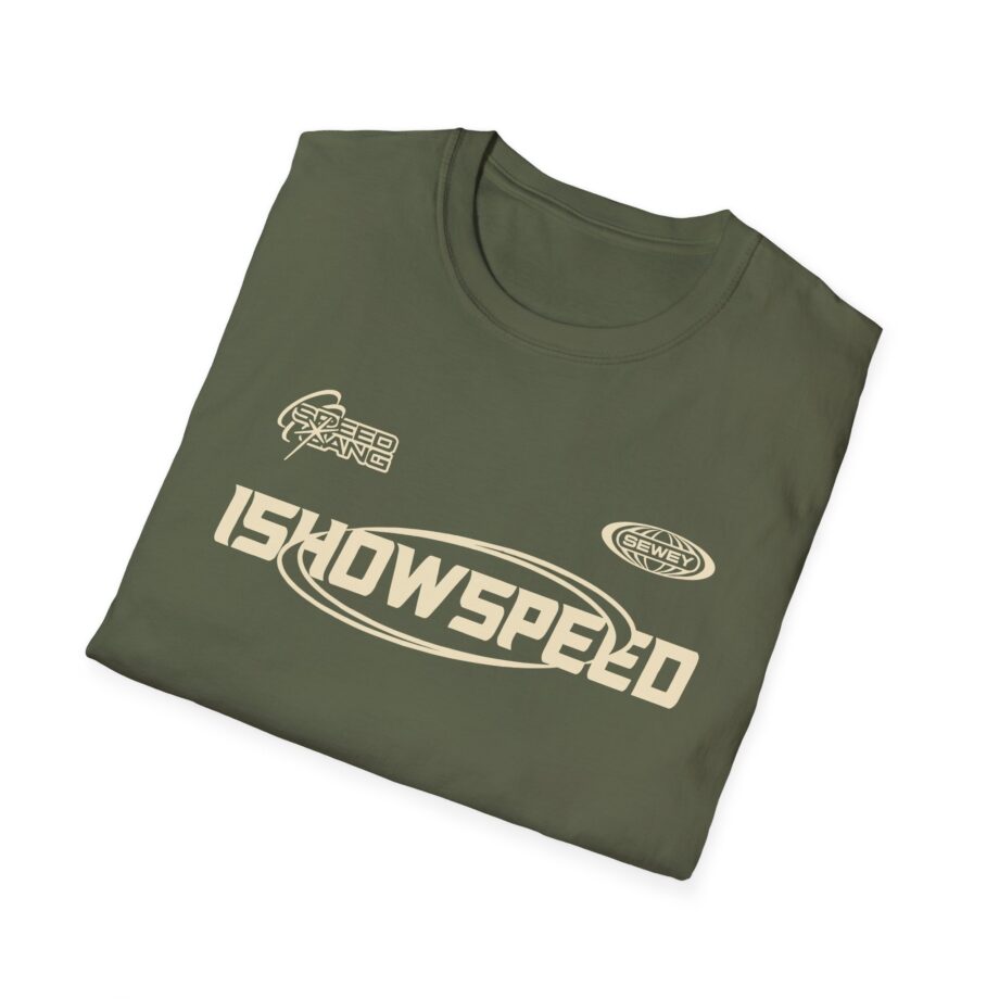 Ishowspeed Racing Royal Unisex Softstyle T-Shirt