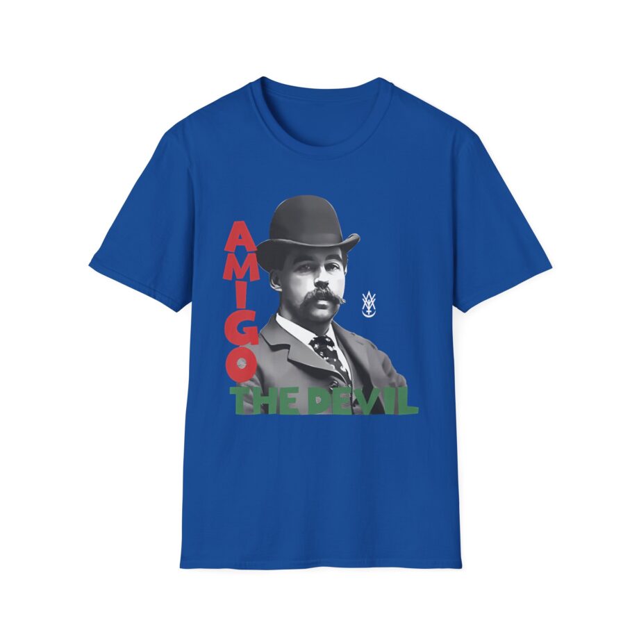 Amigo the Devil Elvis Holmes Calling Unisex Softstyle T-shirt