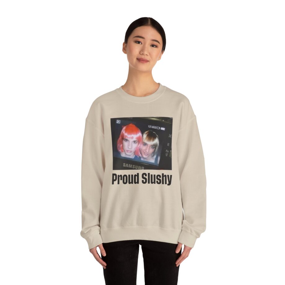 Slushy Proud Unisex Heavy Blend Crewneck Sweatshirt