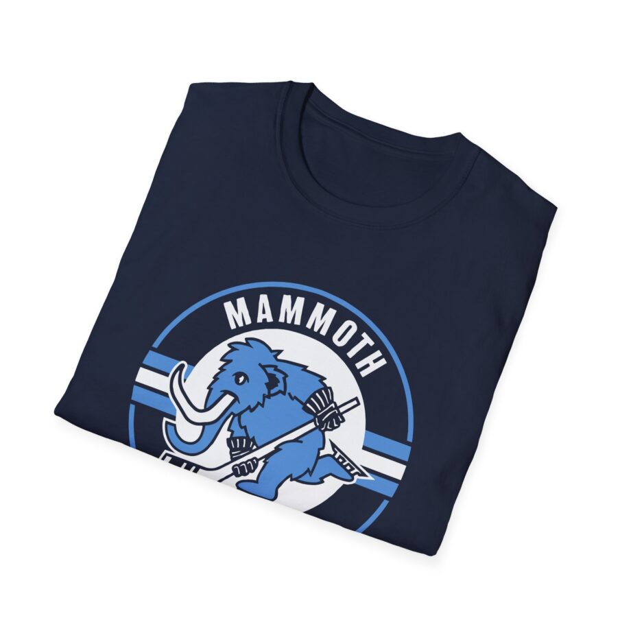 The Mammoth Club Hockey Logo Unisex Softstyle T-Shirt