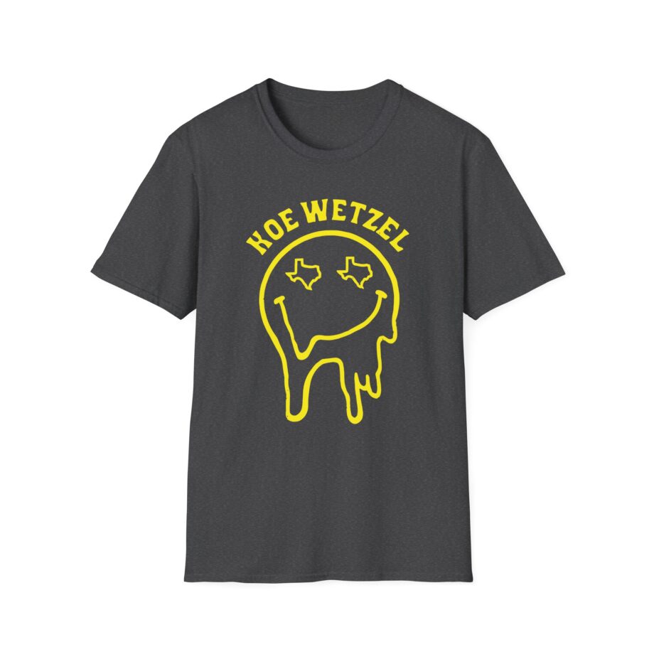 Koe Wetzel Drippy Smiley Unisex Softstyle T-shirt