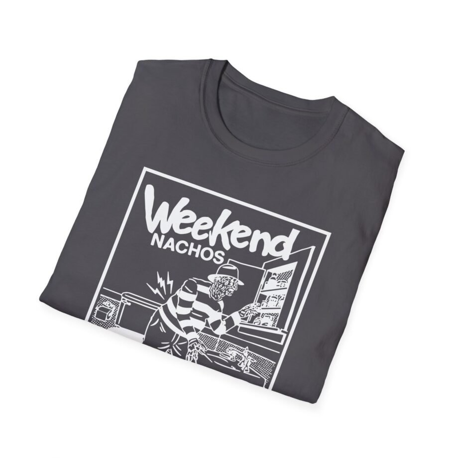 Weekend Nachos I Writhe in Pain Unisex Softstyle Tee