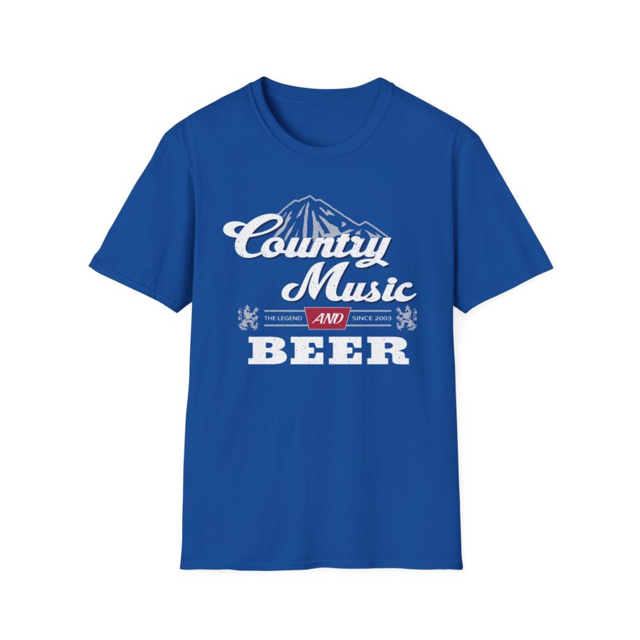 Sadie Crowell Country Music & Beer Unisex Softstyle T-shirt