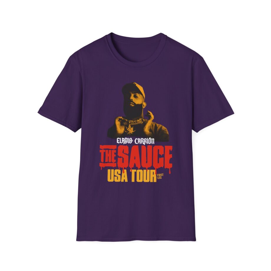 Eladio Carrion Sauce Boyz Usa Tour Unisex Softstyle T-Shirt