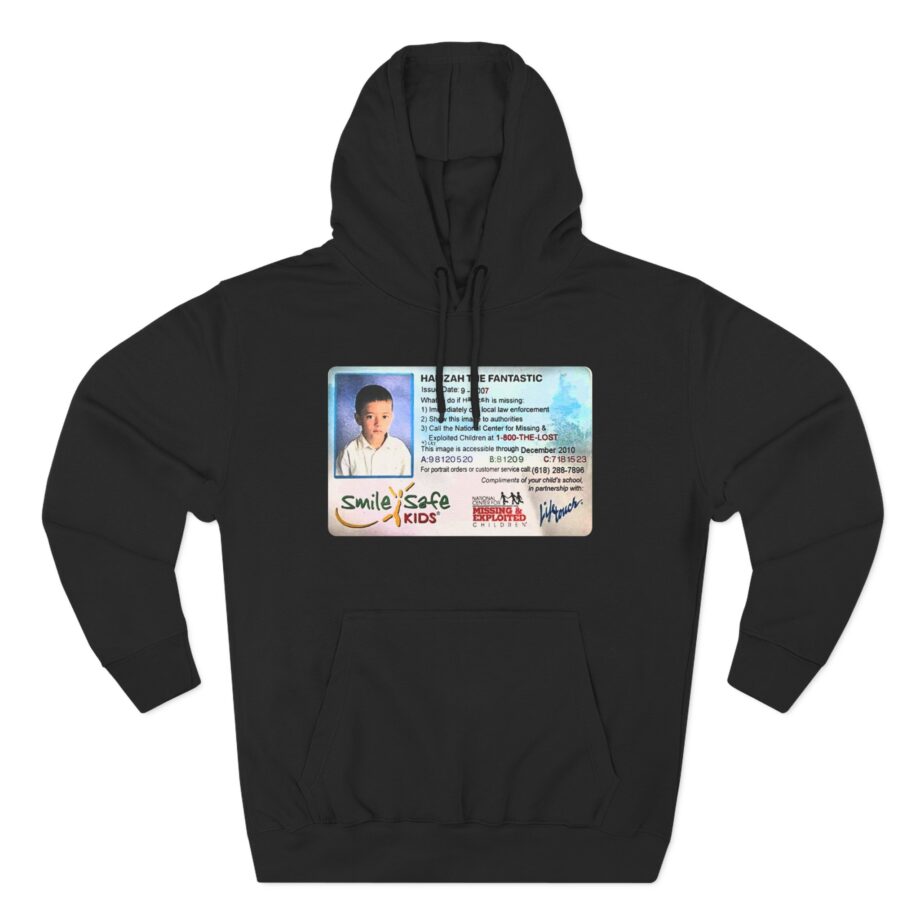 Slushy Noobz Smile Safe Kids Three-panel Fleece Hoodie
