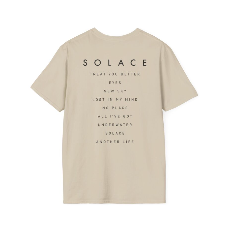 Rufus Du Sol Flower Ecru Unisex Softstyle T-Shirt