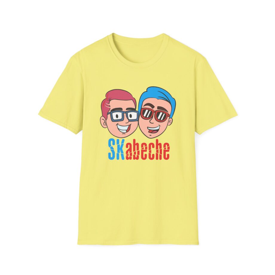 Playera Skabeche Sk Youtubers Unisex Softstyle T-Shirt