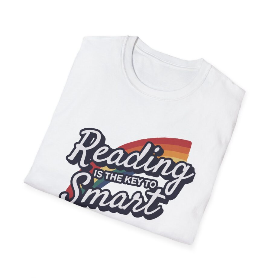 Nate Bargatze Reading is the Key to Smart Unisex Softstyle T-Shirt