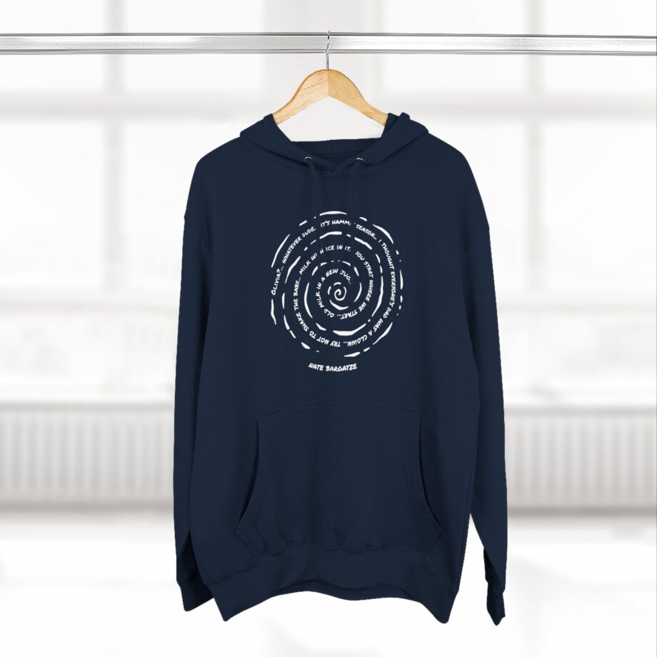 Nate Bargatze Three-panel Fleece Hoodie