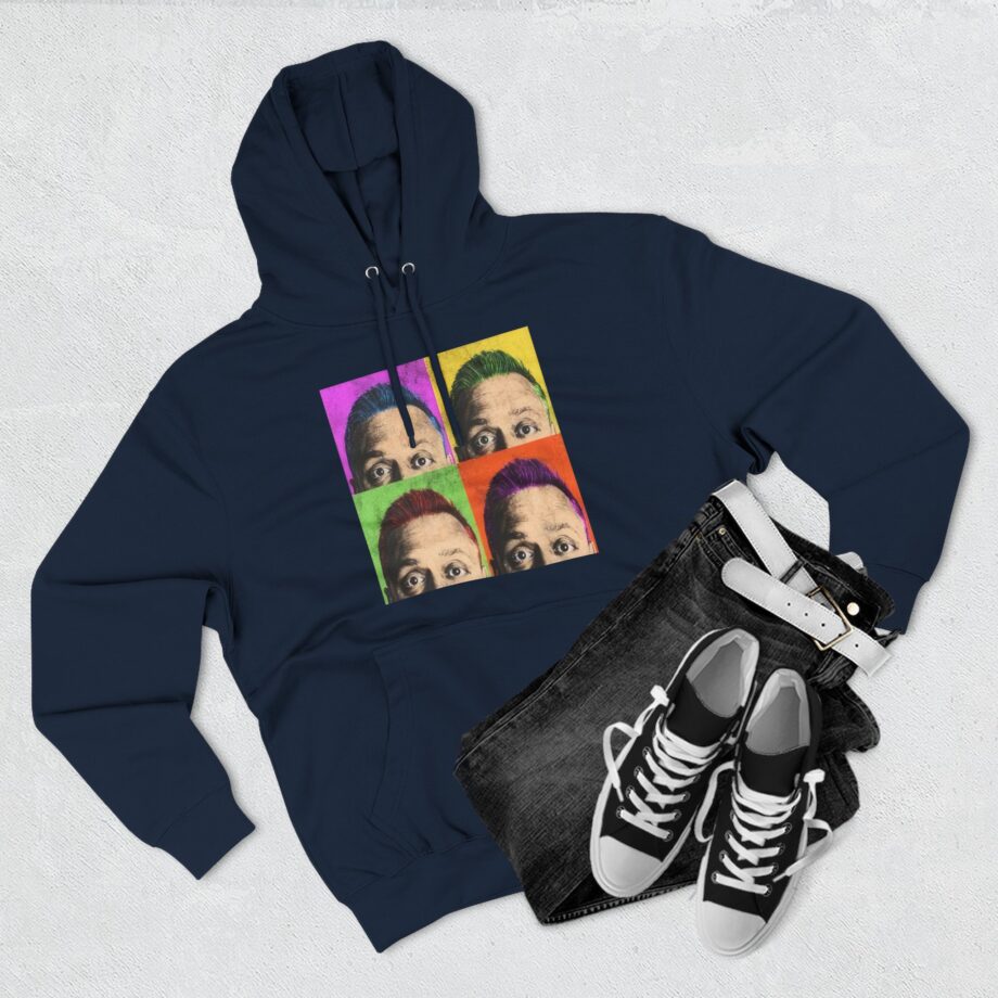 Nate Bargatze Three-Panel Fleece Hoodie