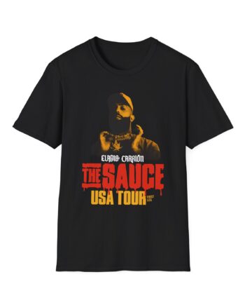 Eladio Carrion Sauce Boyz Usa Tour Unisex Softstyle T-Shirt