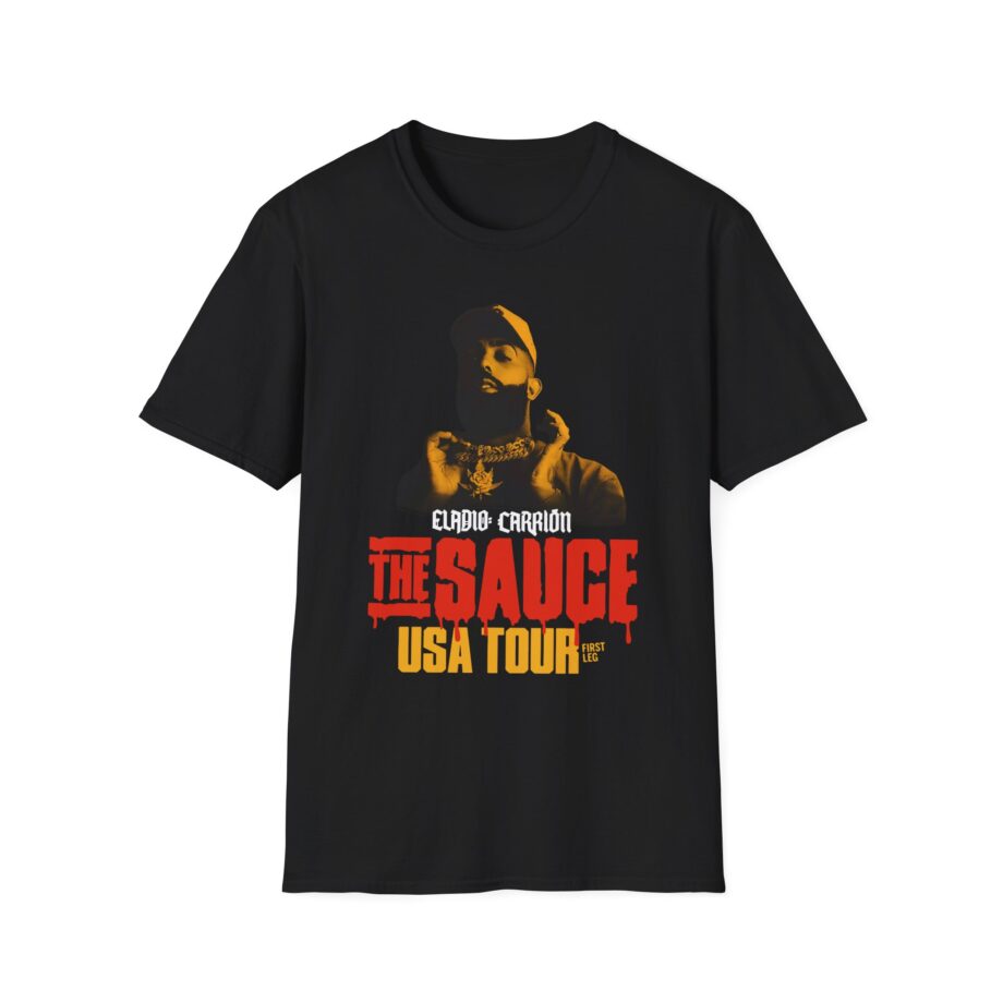 Eladio Carrion Sauce Boyz Usa Tour Unisex Softstyle T-Shirt