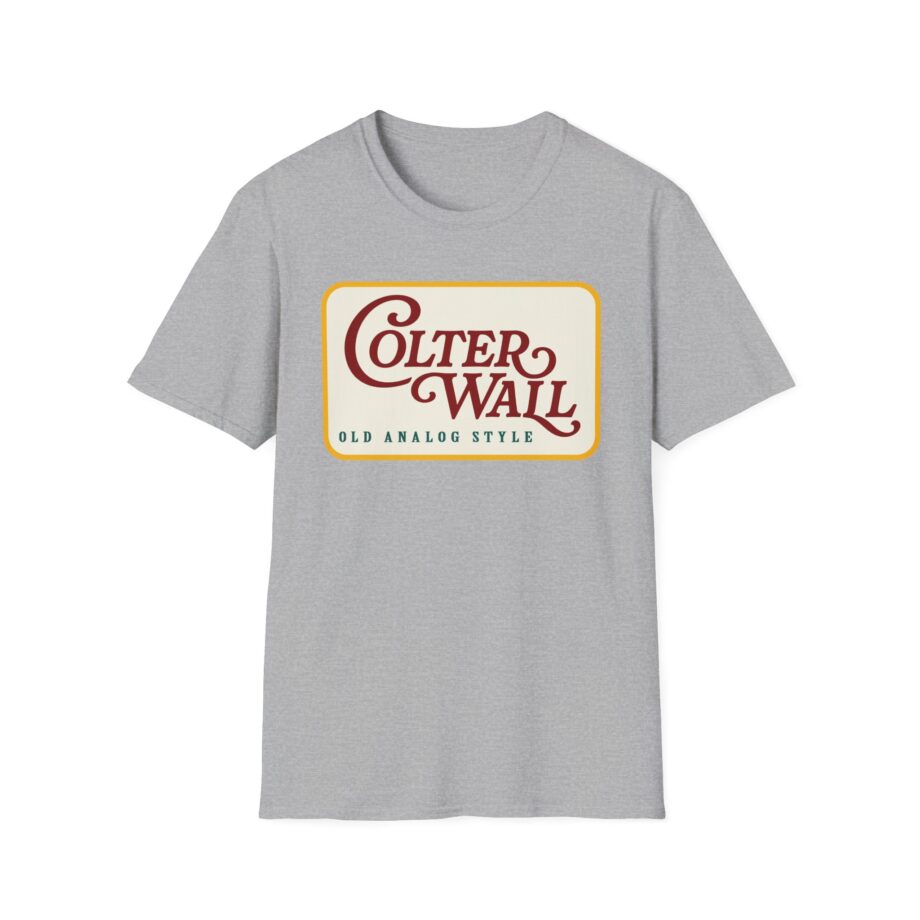 Colter Wall Old Analog Style Unisex Softstyle T-shirt