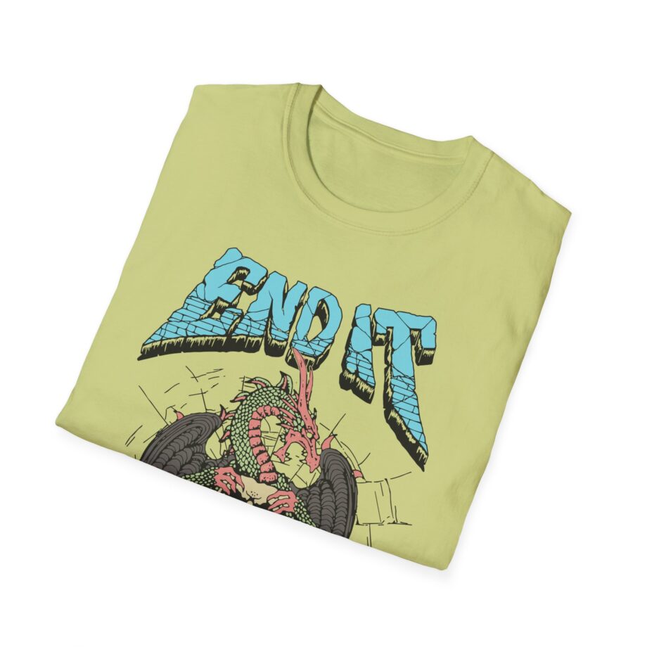 End It Dragon Skull Unisex Softstyle T-Shirt