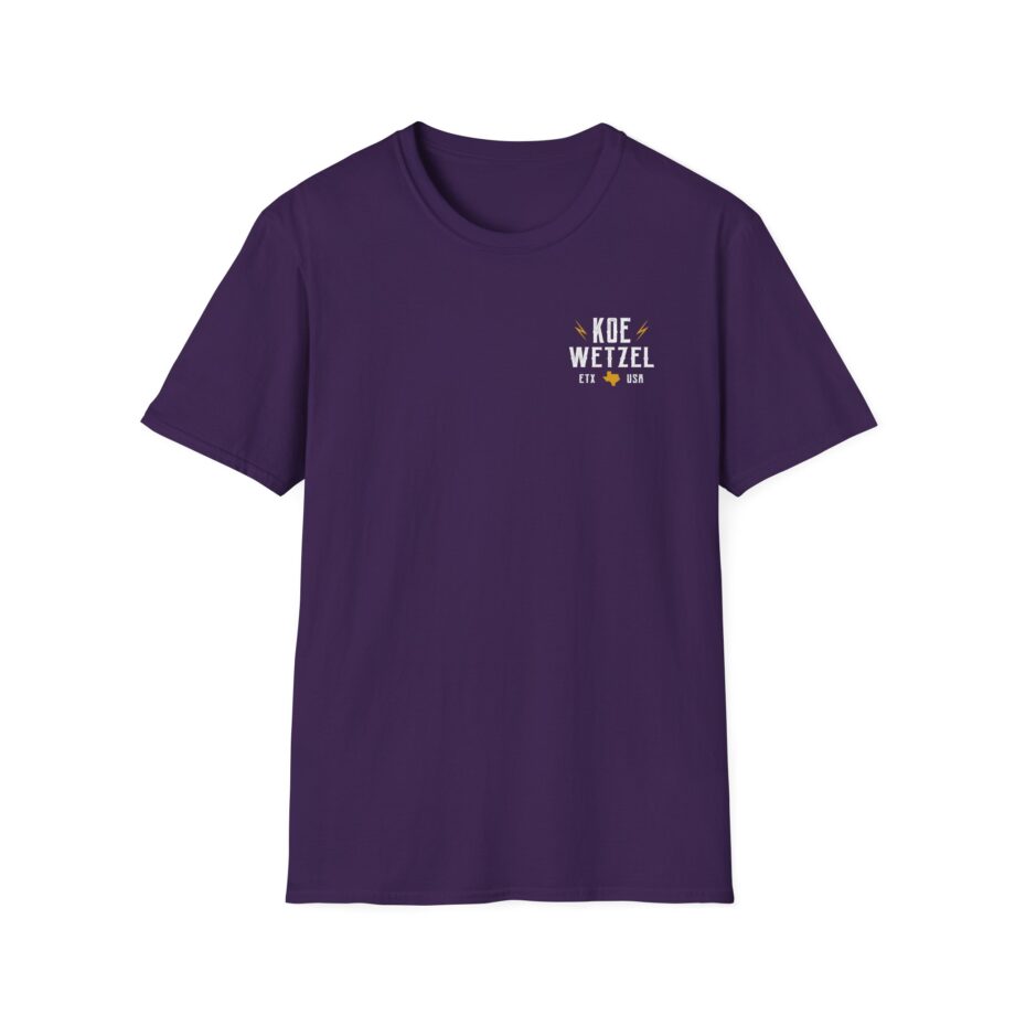 Koe Wetzel Shadow Sunfade Unisex Softstyle T-shirt