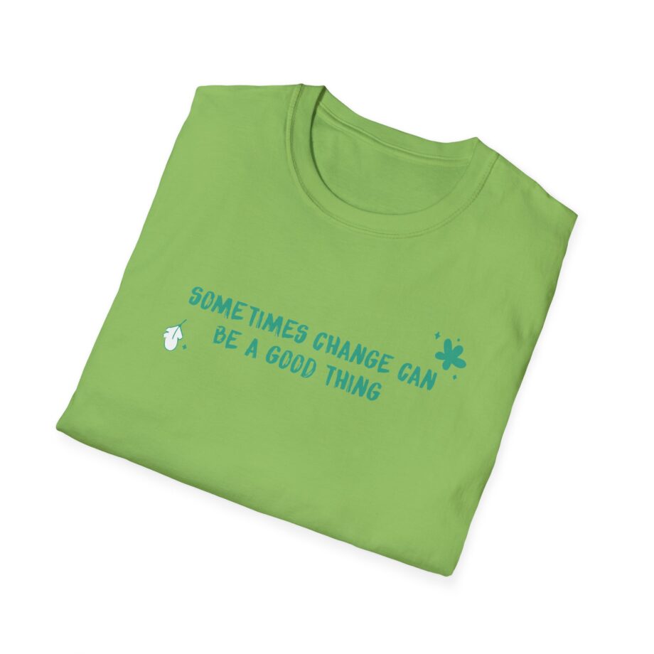 Heartstopper Sometimes Change Can Be a Good Thing Unisex Softstyle T-Shirt