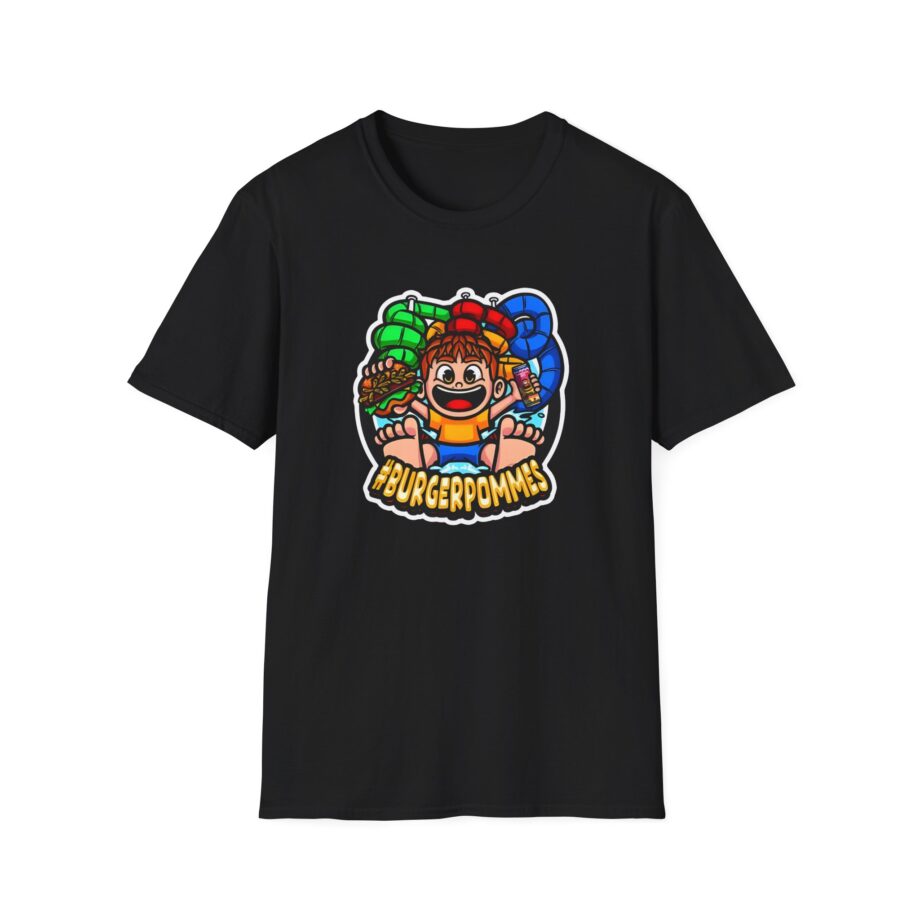 Burger Pommes  Unisex Softstyle T-Shirt